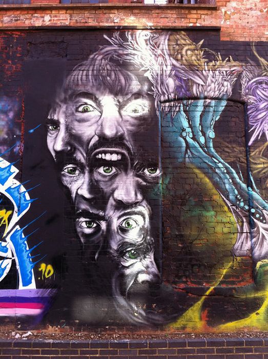 Невероятное лондонское граффити. Лучшие картинки для улыбок