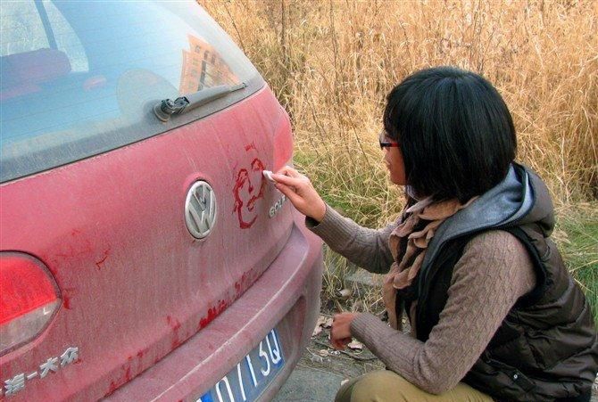 Как можно не мыть свой автомобиль. Смешные кадры: лови угора!