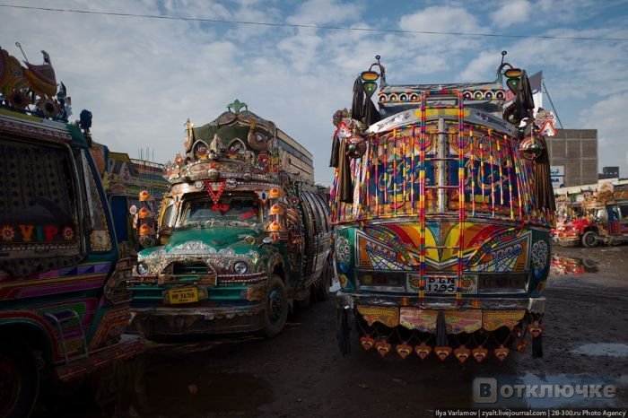 Автобусы Пакистана. Свежие приколы: смешные картинки на каждый день