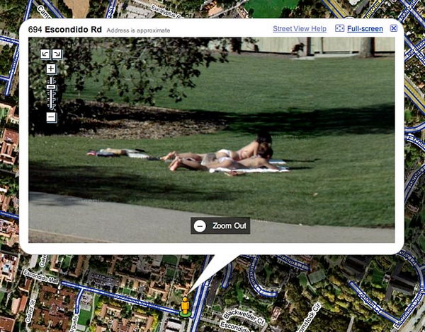 Приколы из Google Street View. Фото, заставляющие улыбаться и смеяться вместе