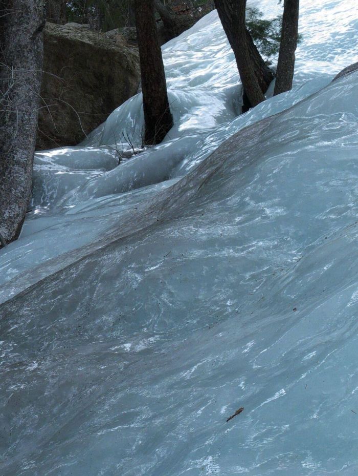 Ледяная река. Искусство в масштабе: классные фото, вызывающие удивление размерами
