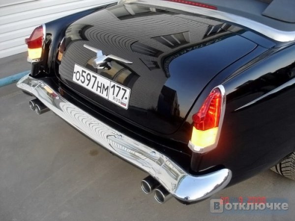 Volga ГАЗ-21 Roadster от команды Pemespiba. Забавные фотографии для хорошего настроения
