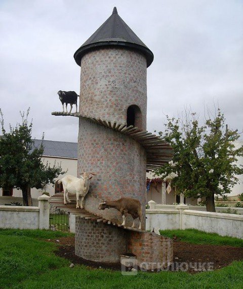 Башня для козлов. Впечатляющие фото горных пейзажей