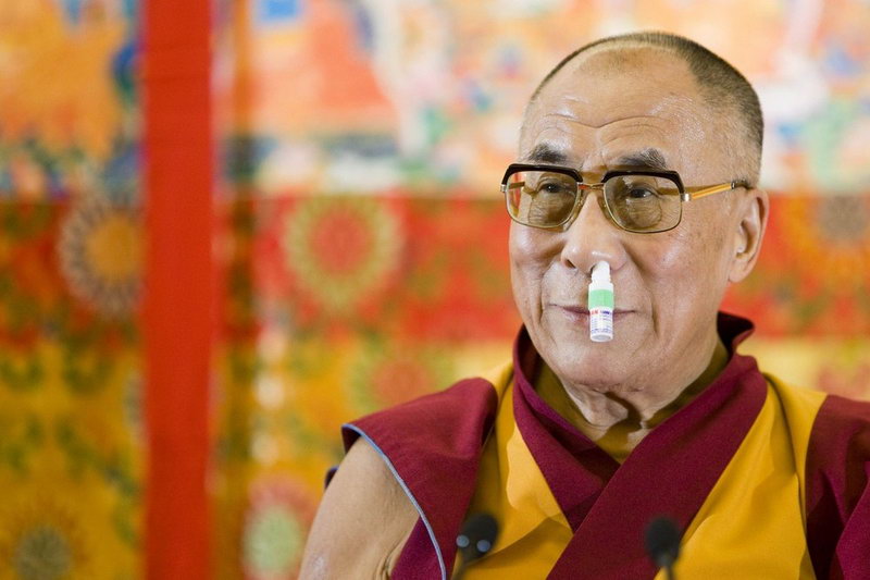 К нам на огонек заглянул Далай-Лама. Веселый альбом: прикольные фотографии для хорошего настроения