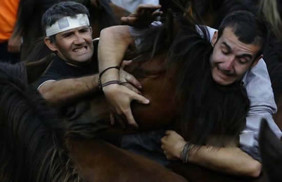 Испанский фестиваль Оседлай лошадку. Фото, которые приводят в добролюбивый смех